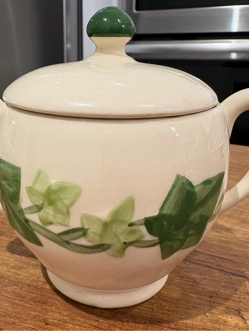 Vintage Franciscan Ivy Hard to Find Suger Bowl with Lid